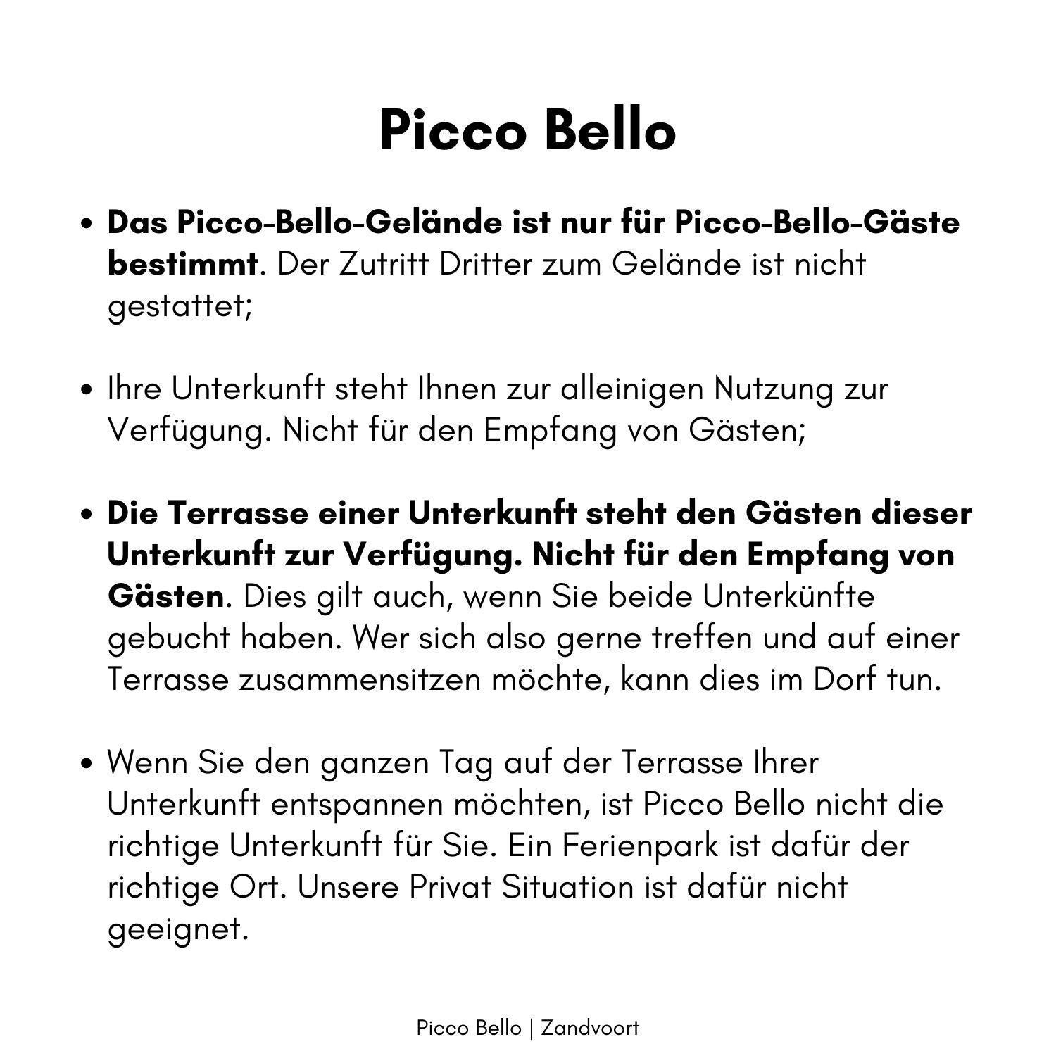 Picco Bello Zandvoort Buitenkant foto
